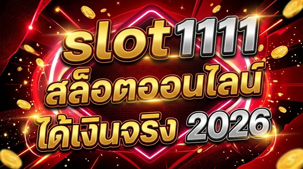 slot1111 สล็อตออนไลน์ เล่นง่าย ได้เงินจริง บนมือถือ 2026